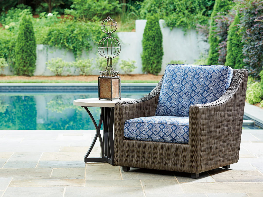 Cypress Point Ocean Terrace - Side Table - Dark Brown