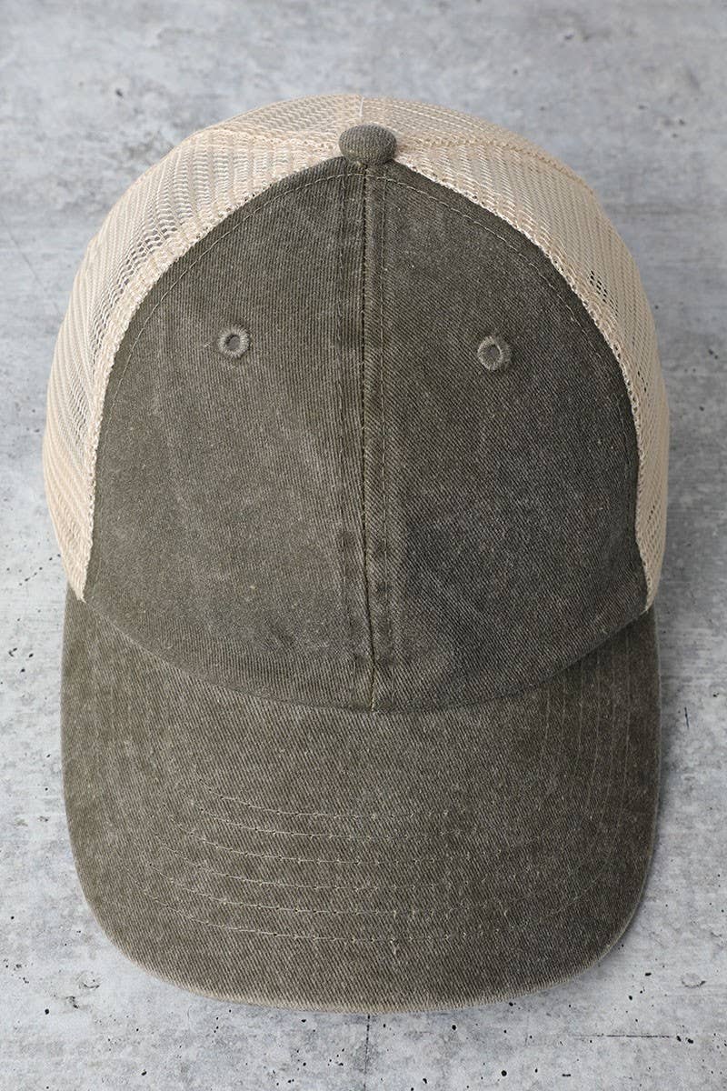 Trucker Mesh Back Baseball Cap