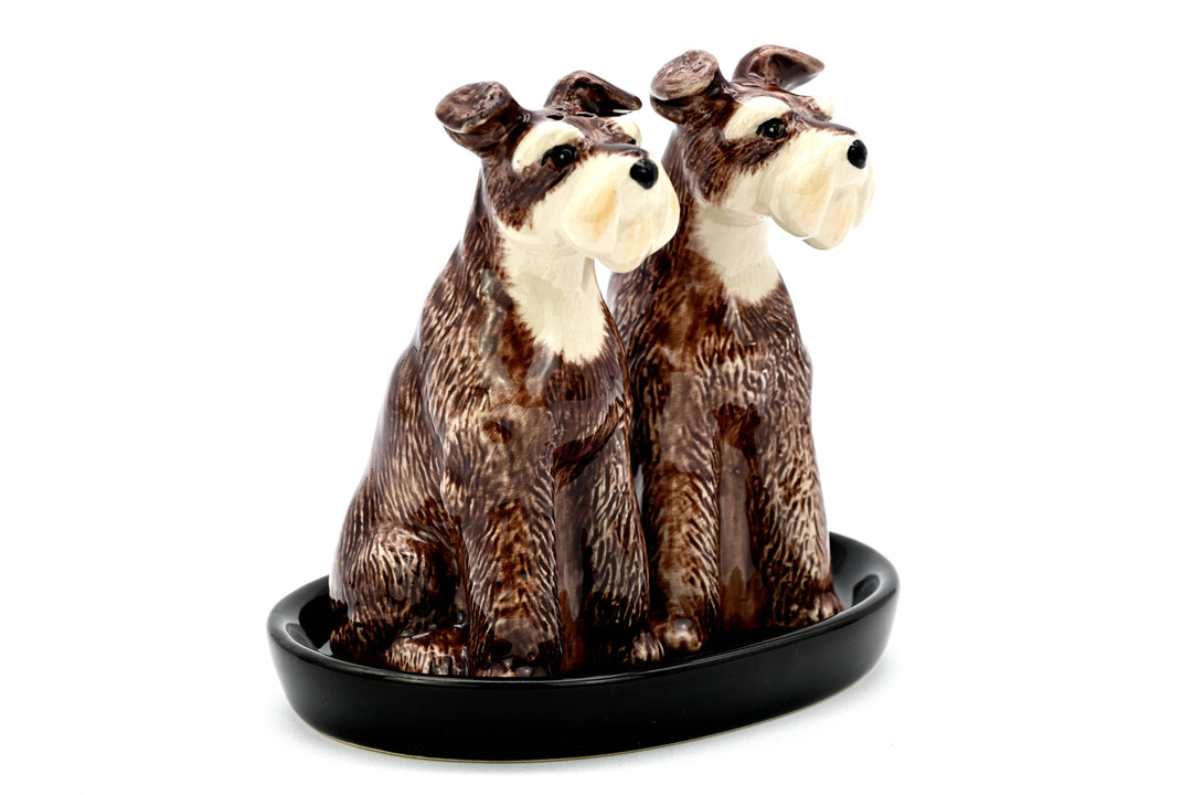 SP909 SALT AND PEPPER SHAKER Schnauzer