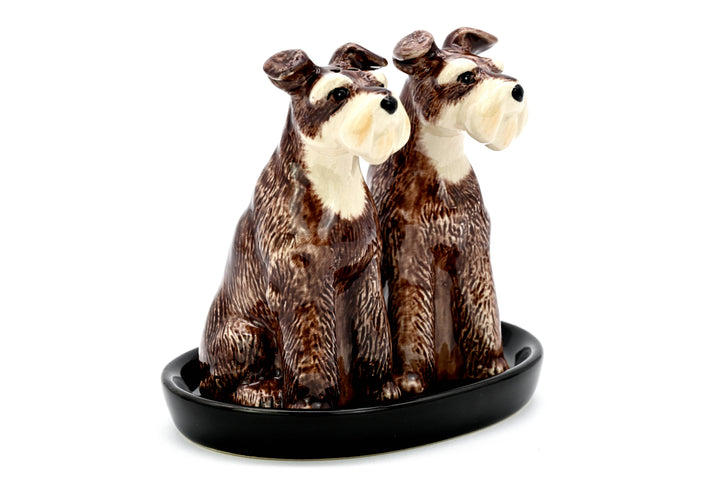 SP909 SALT AND PEPPER SHAKER Schnauzer