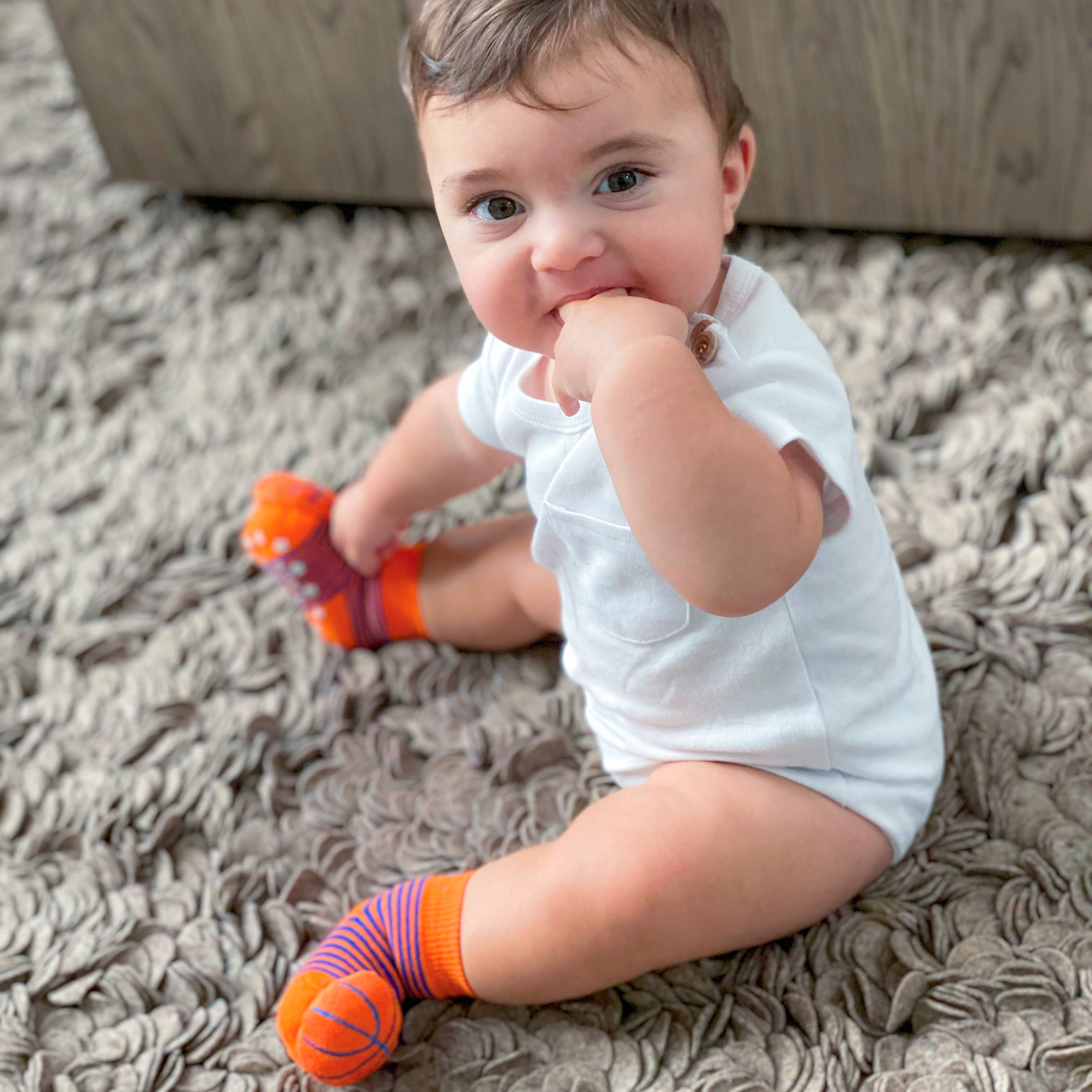 Basketball Boogie Toes Rattle Socks: 0 - 1 Y