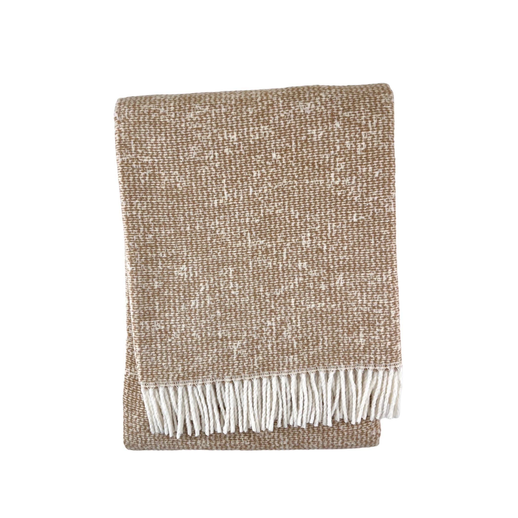 324 - Celestial Plush Throw with Ivory Fringe - 55" x 70"