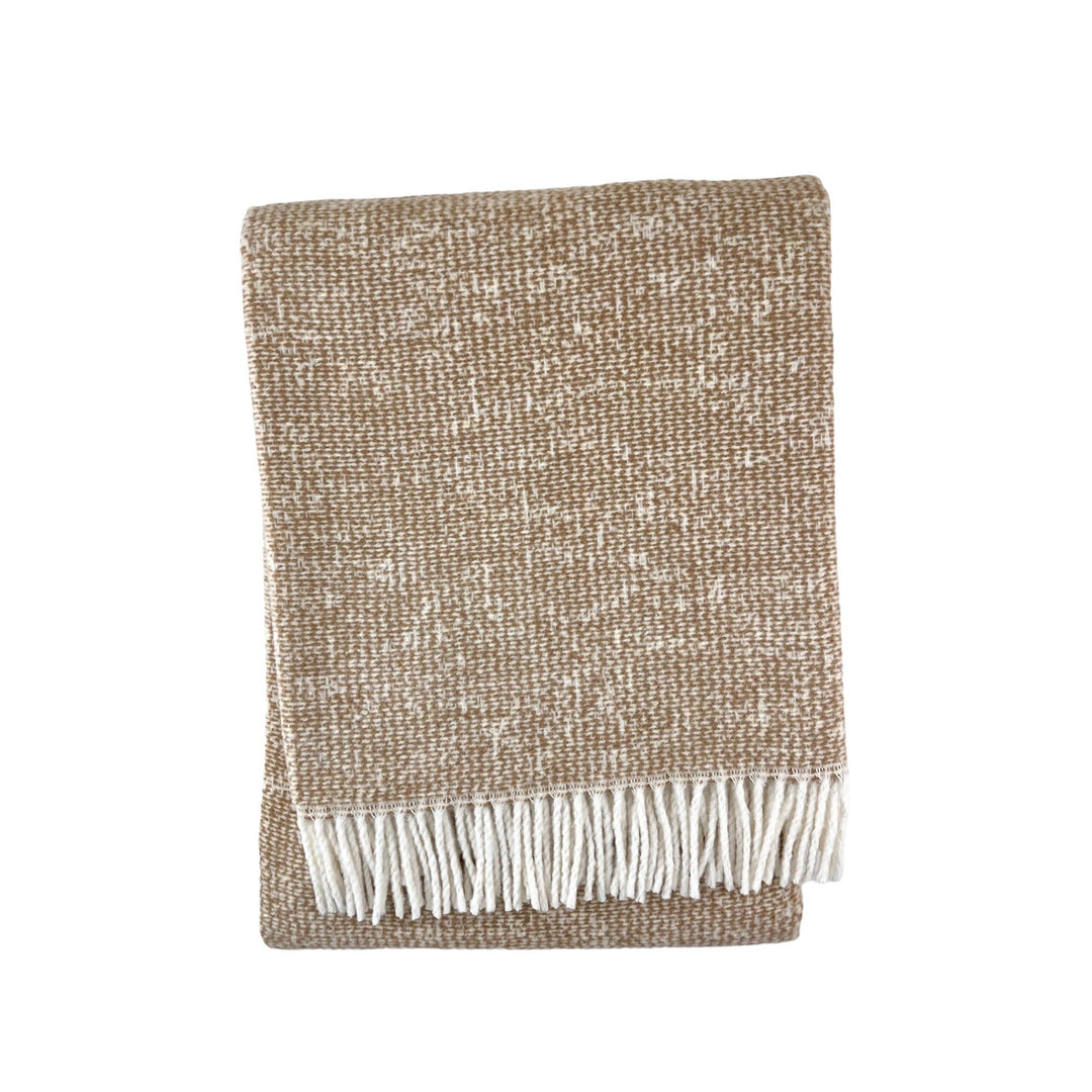324 - Celestial Plush Throw with Ivory Fringe - 55" x 70": Light Blue