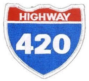 Highway Green Number - The Road To Heaven Hi Patch – 3" x 3"