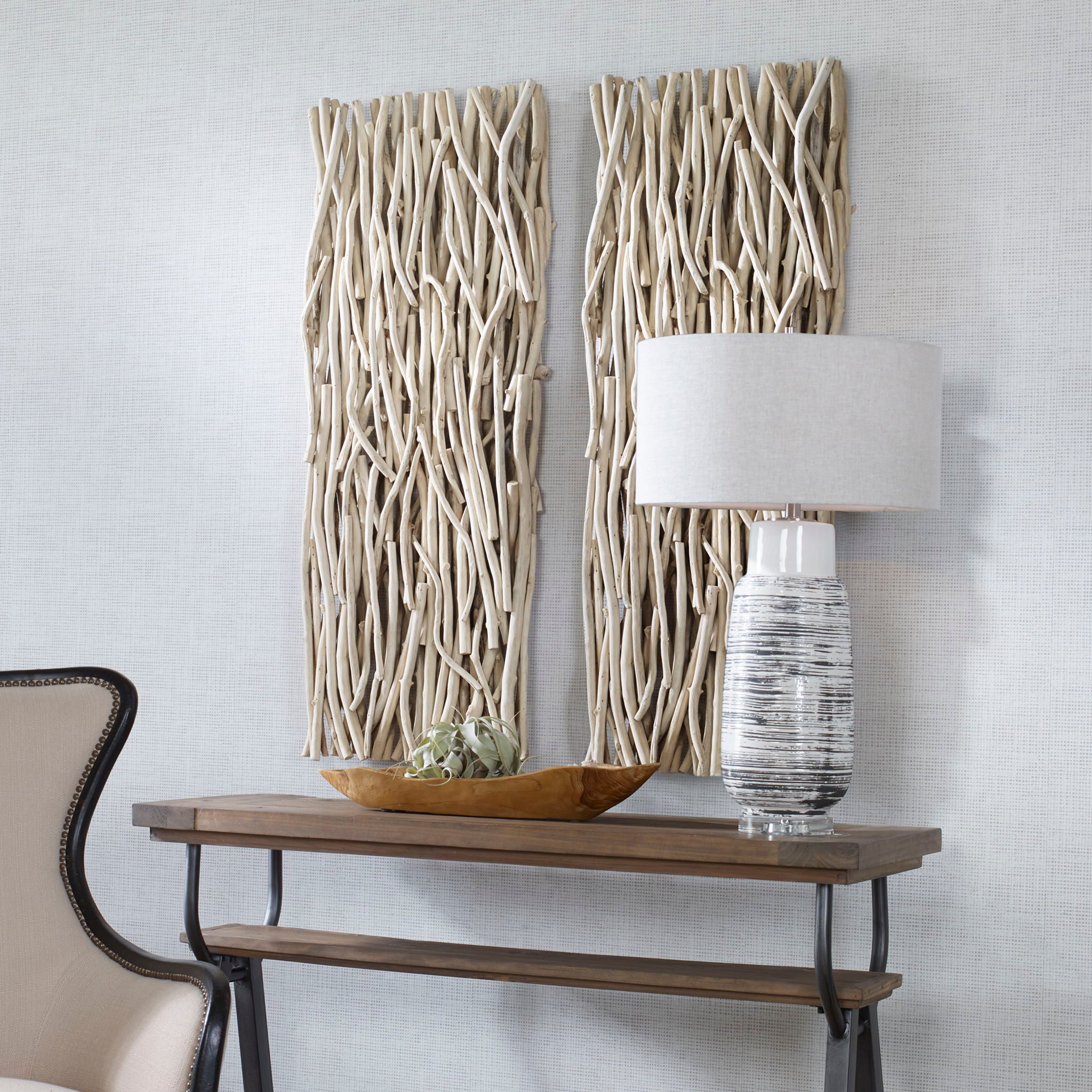 Gathered Teak - Wood Wall Decor