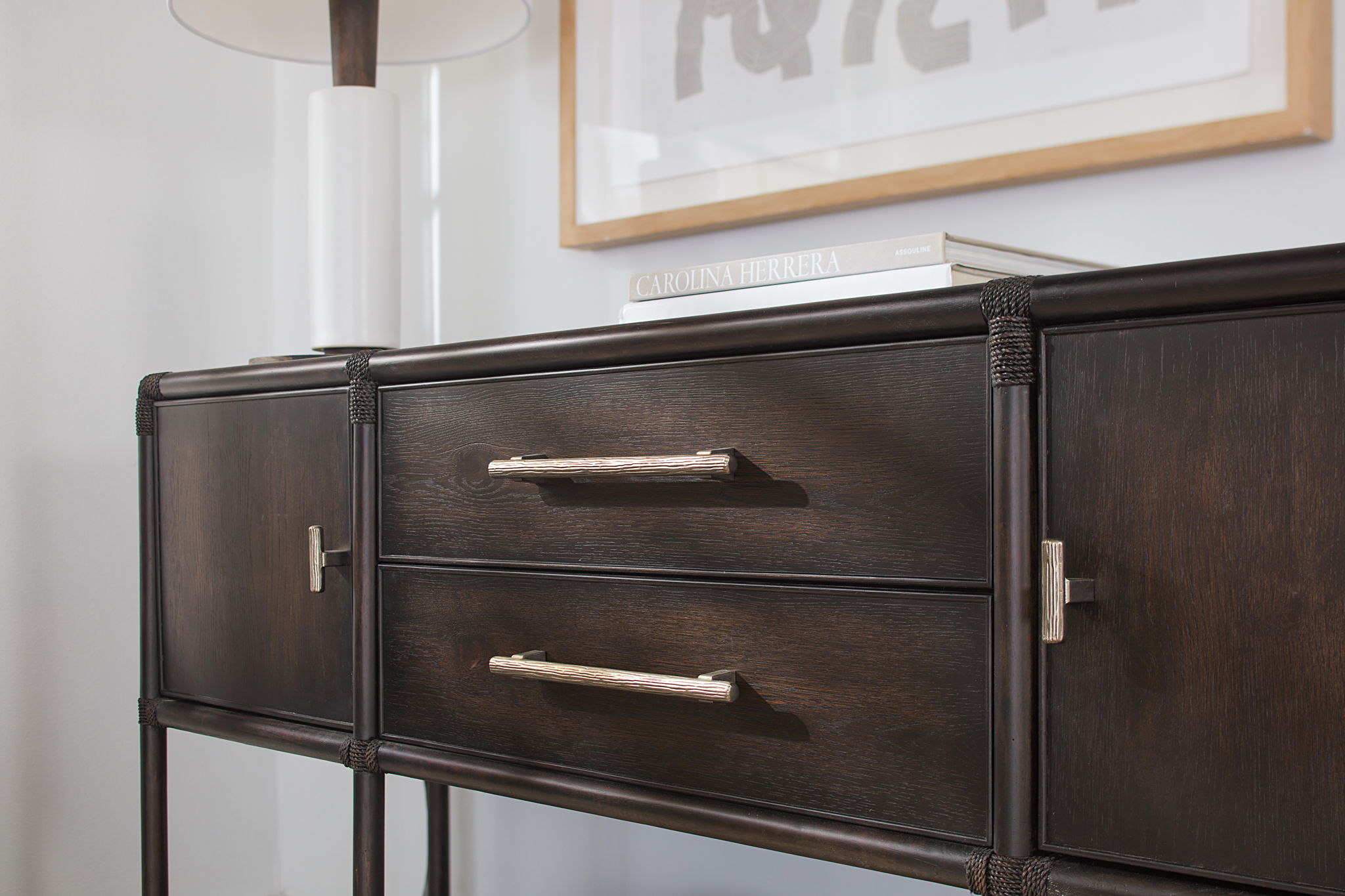 Retreat - Pole Rattan Sideboard
