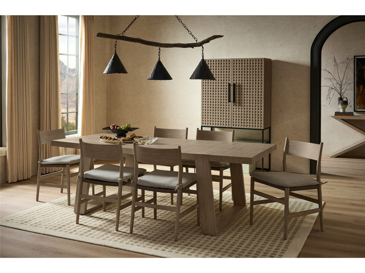 Dwell - Wood Back Side Chair - Boulder