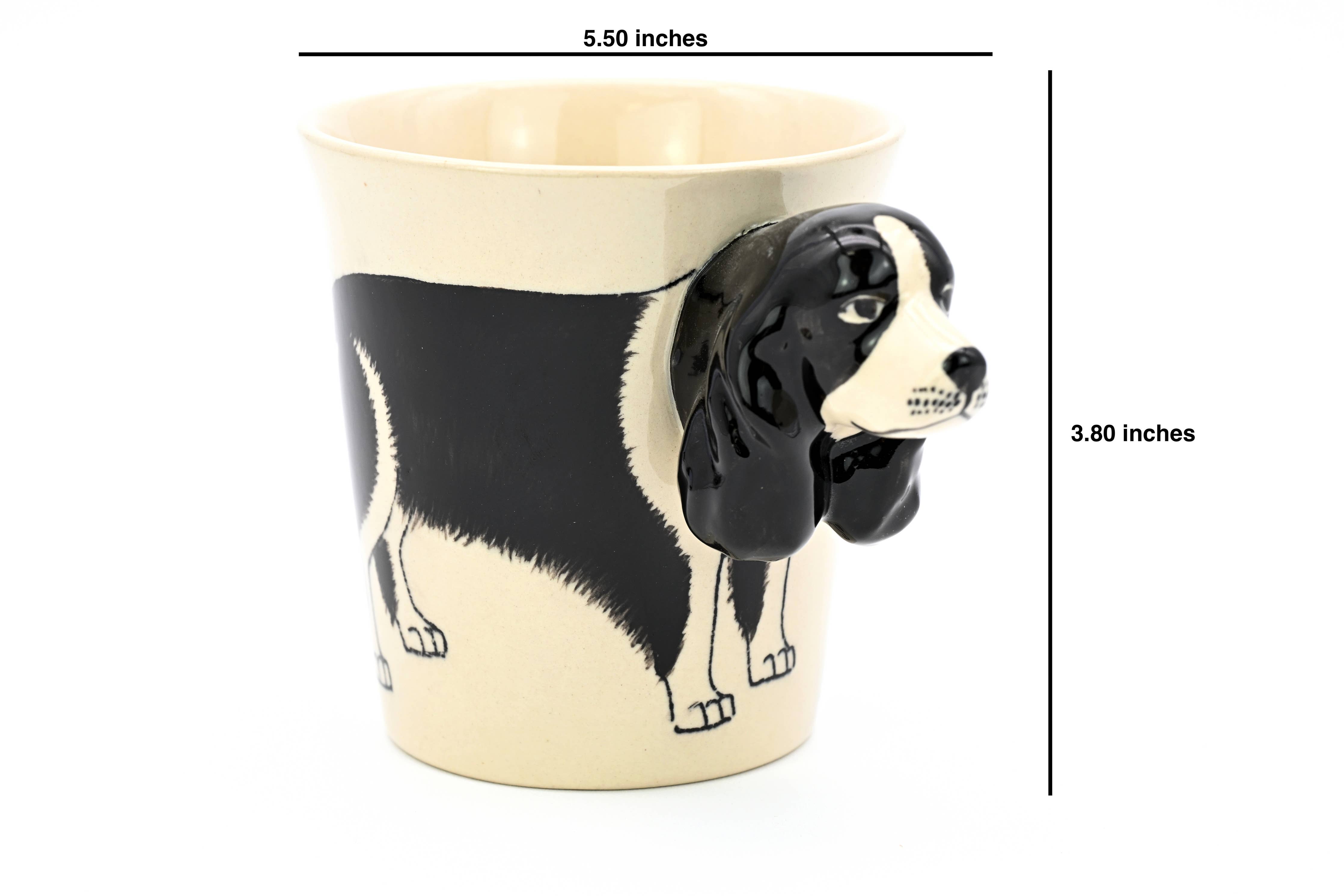 MUG133 English Spaniel(black) mug 10 oz