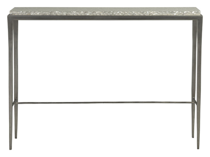 Signature Designs - Brilliante Shallow Console - Dark Gray