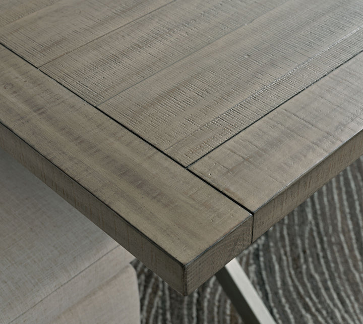 Krystanza - Weathered Gray - Rectangular Dining Room Table