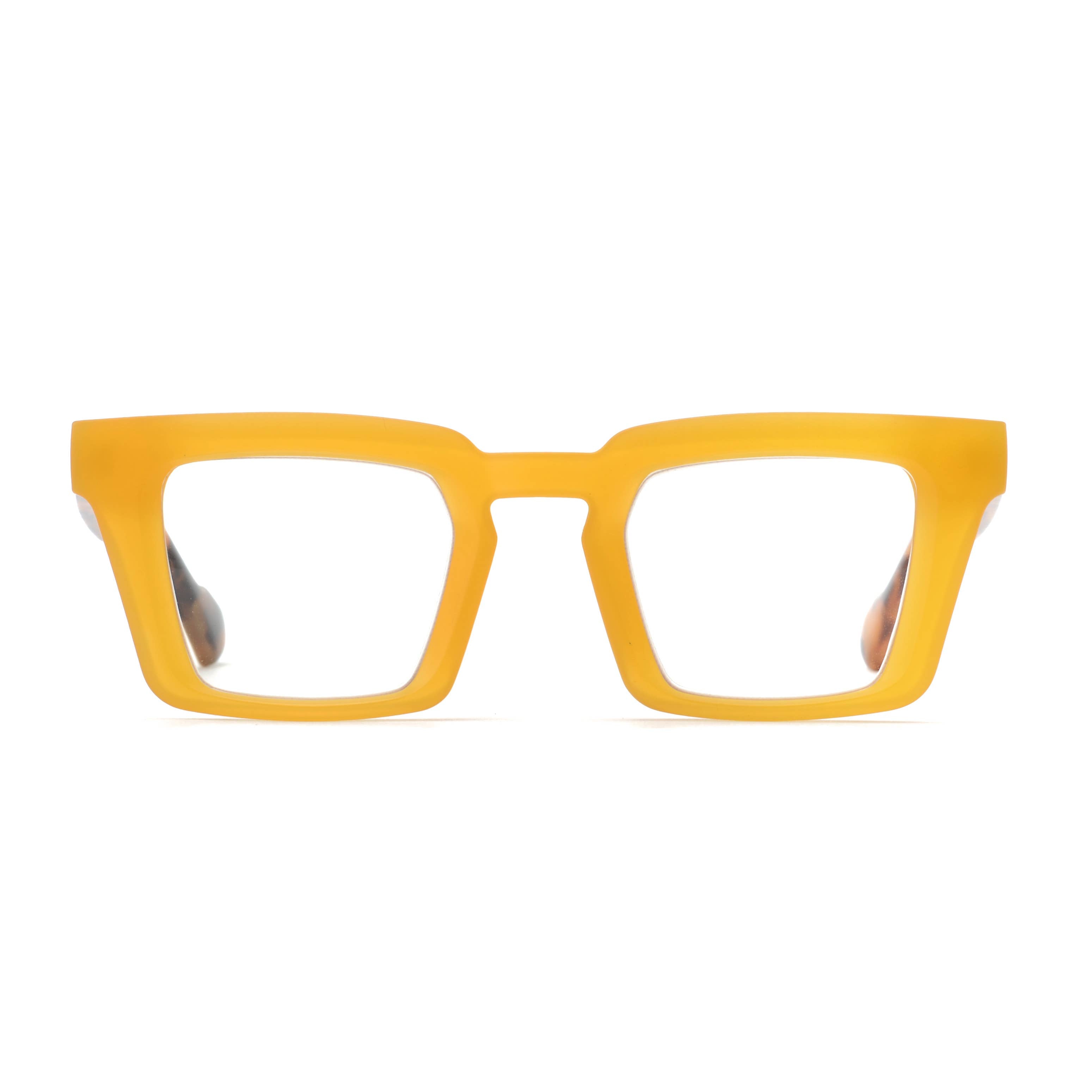 BLAKE | Matte Yellow| Tortoise |  Blue Light: 1.50