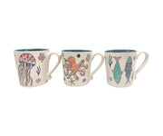 FINN AND FISH 18OZ MUG, 3 ASST