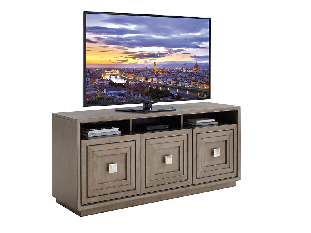 Ariana - Basel Media Console - Dark Brown