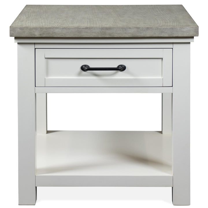 Cora - Side Table - Cloud / Fog
