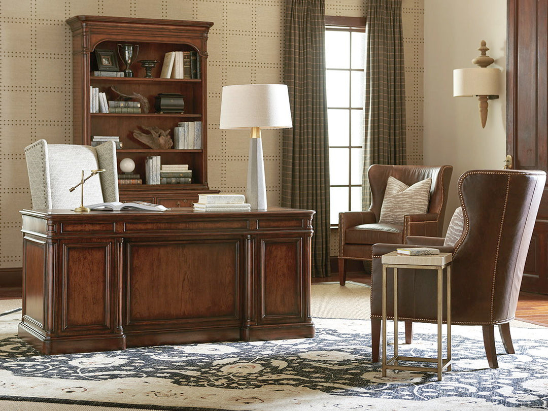 Richmond Hill - Morgan Executive Desk - Dark Brown