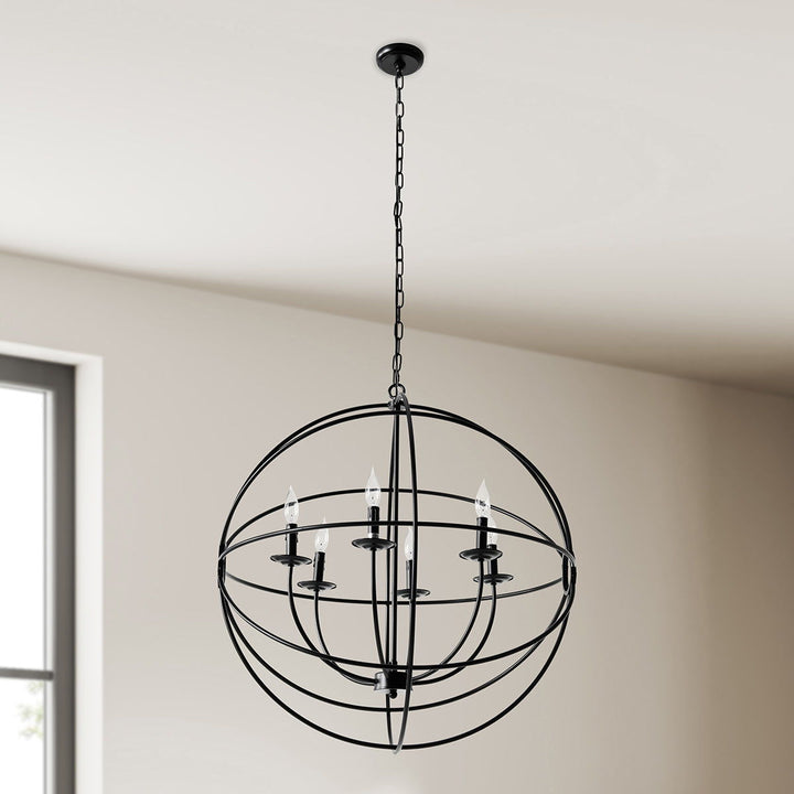 Derince - Iron Chandelier