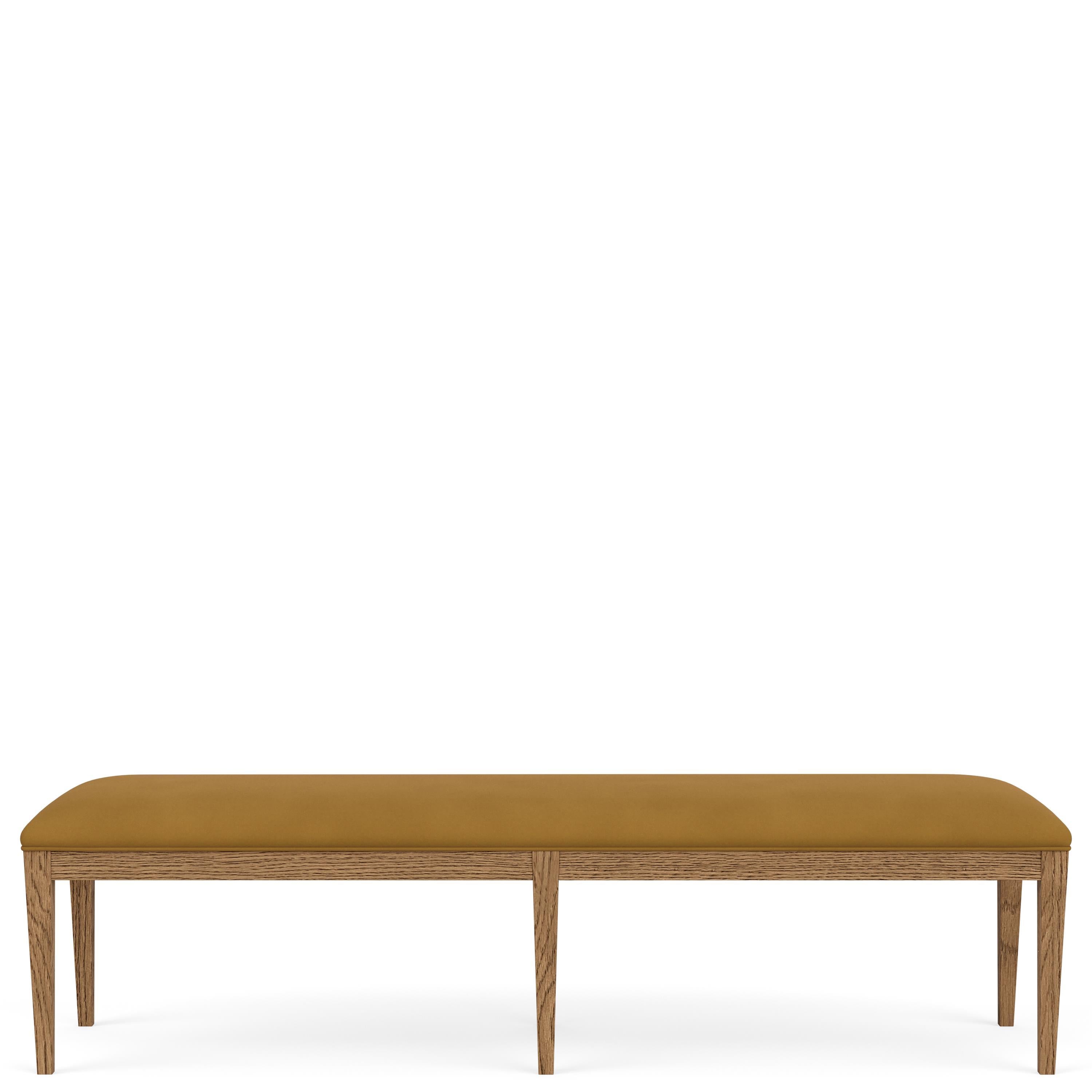 Halbrooke - Upholstered Dining Bench - Light Brown