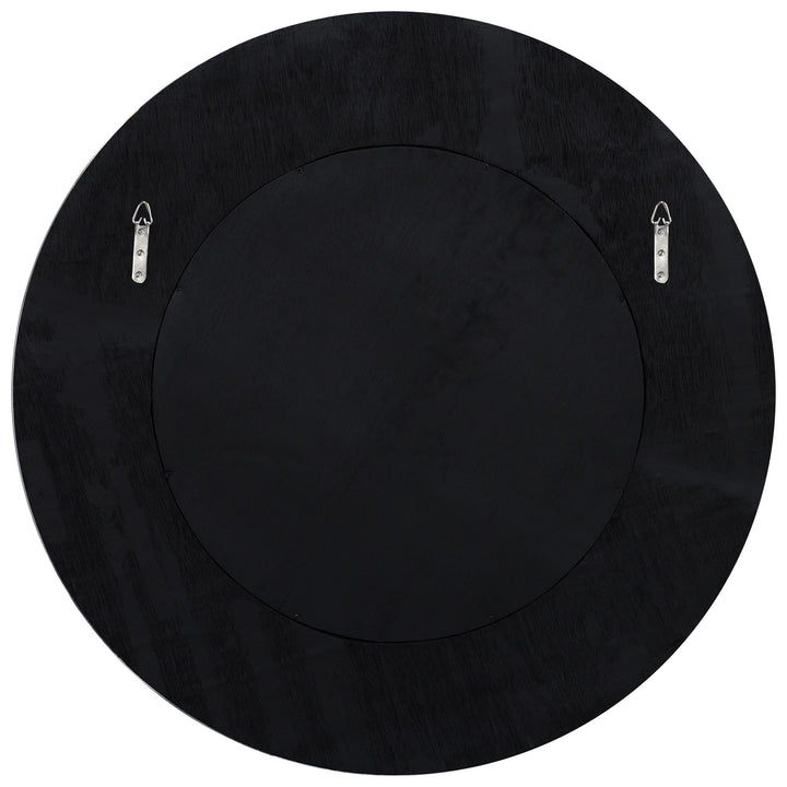 Repose - Round Mirror - Whitewash