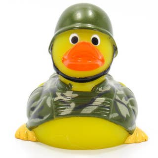 Army Camouflage Rubber Duck 