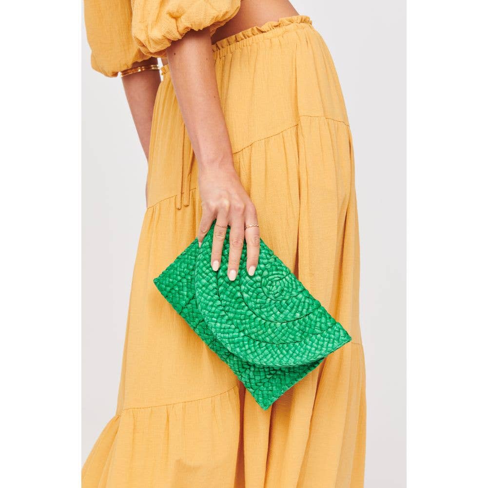 Aegean Clutch: Green