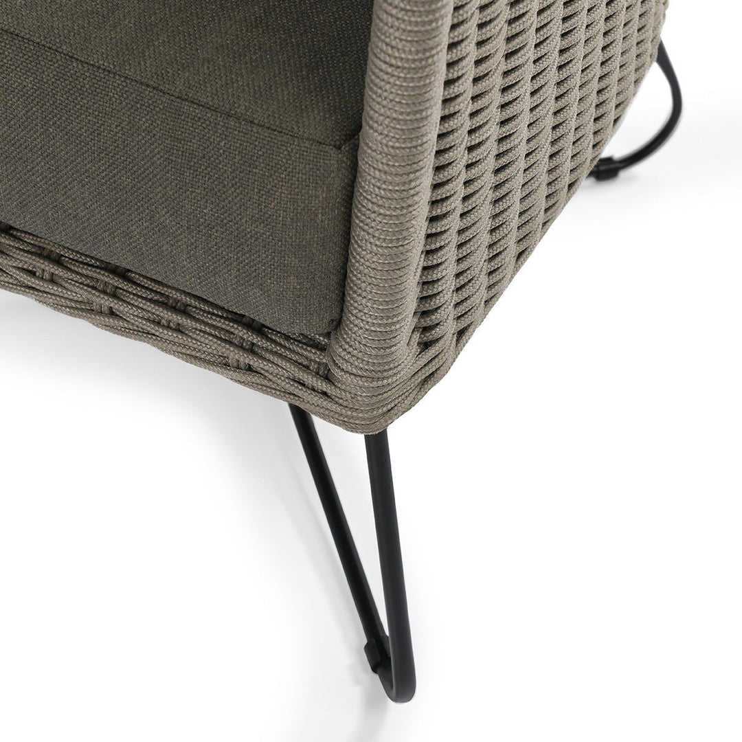 Raylan - Outdoor Accent Chair - Dark Gray