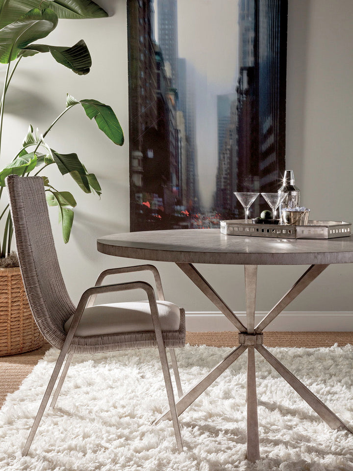 Signature Designs - Iteration Round Dining Table - Dark Gray