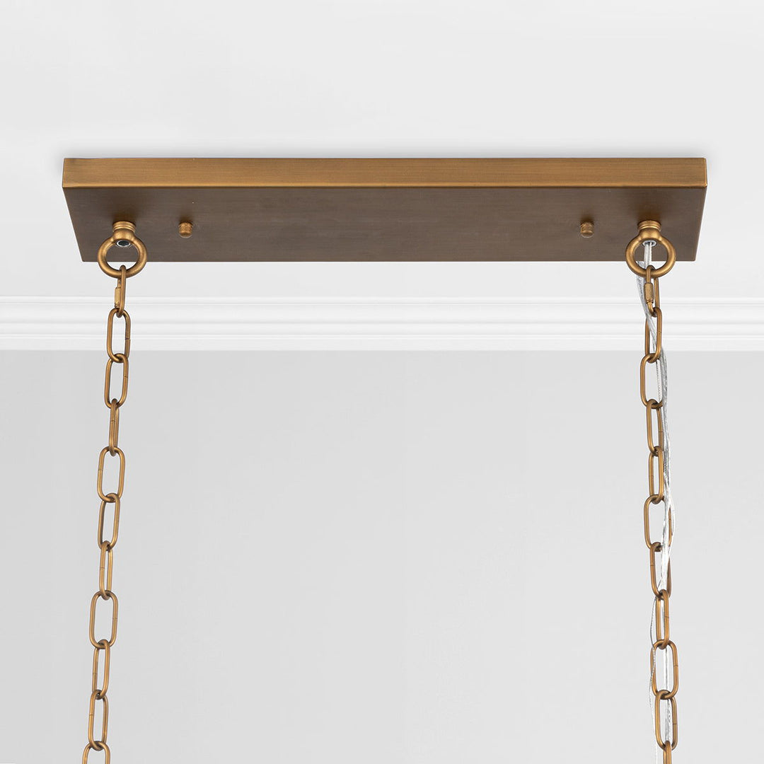 Tressia - Chandelier - Brass