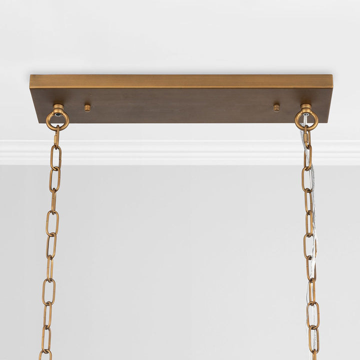 Tressia - Chandelier - Brass