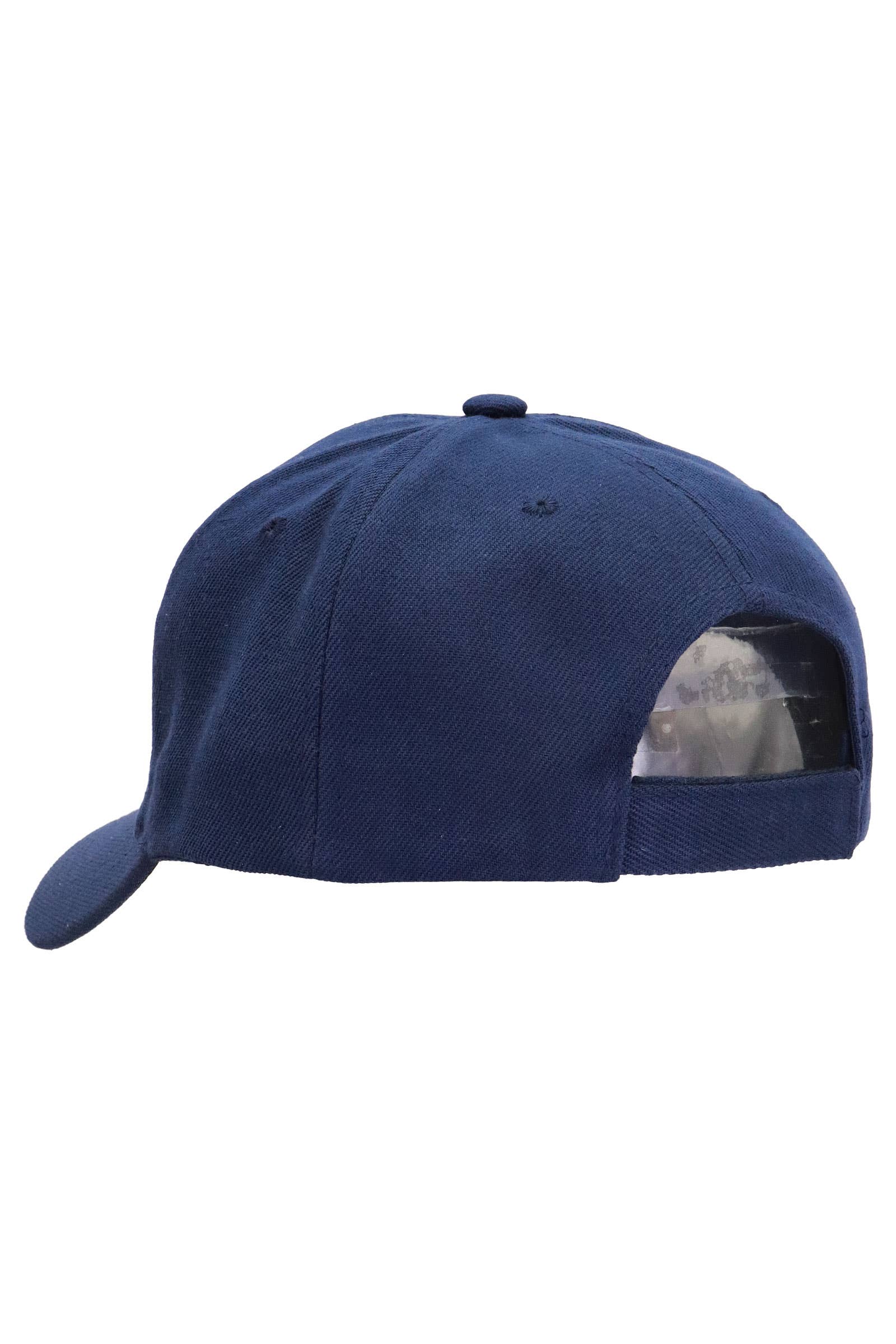 Blank Twill Acrylic Velcro Back Baseball Cap