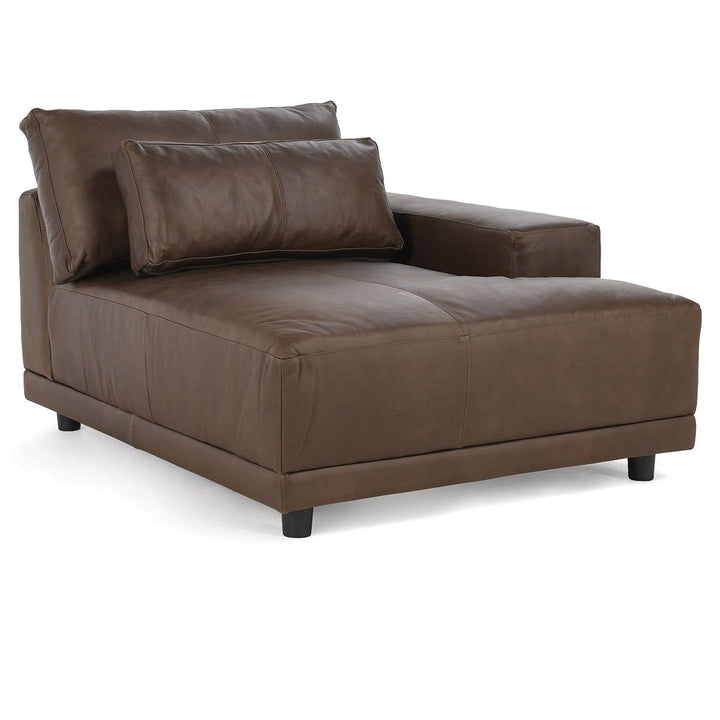 Hauser - 3 Piece Sectional With RAF Chaise MX - Espresso
