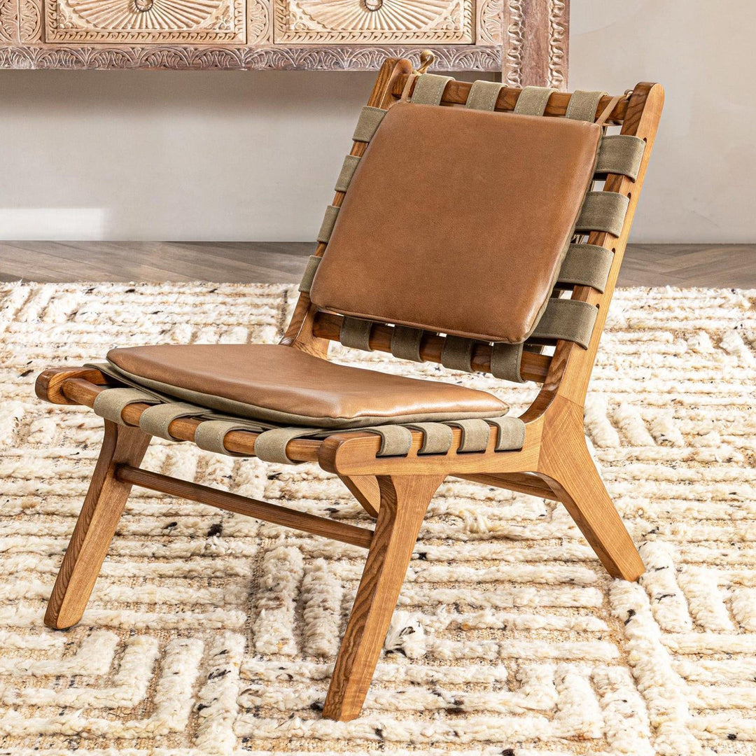 Casen - Accent Chair - Dark Brown