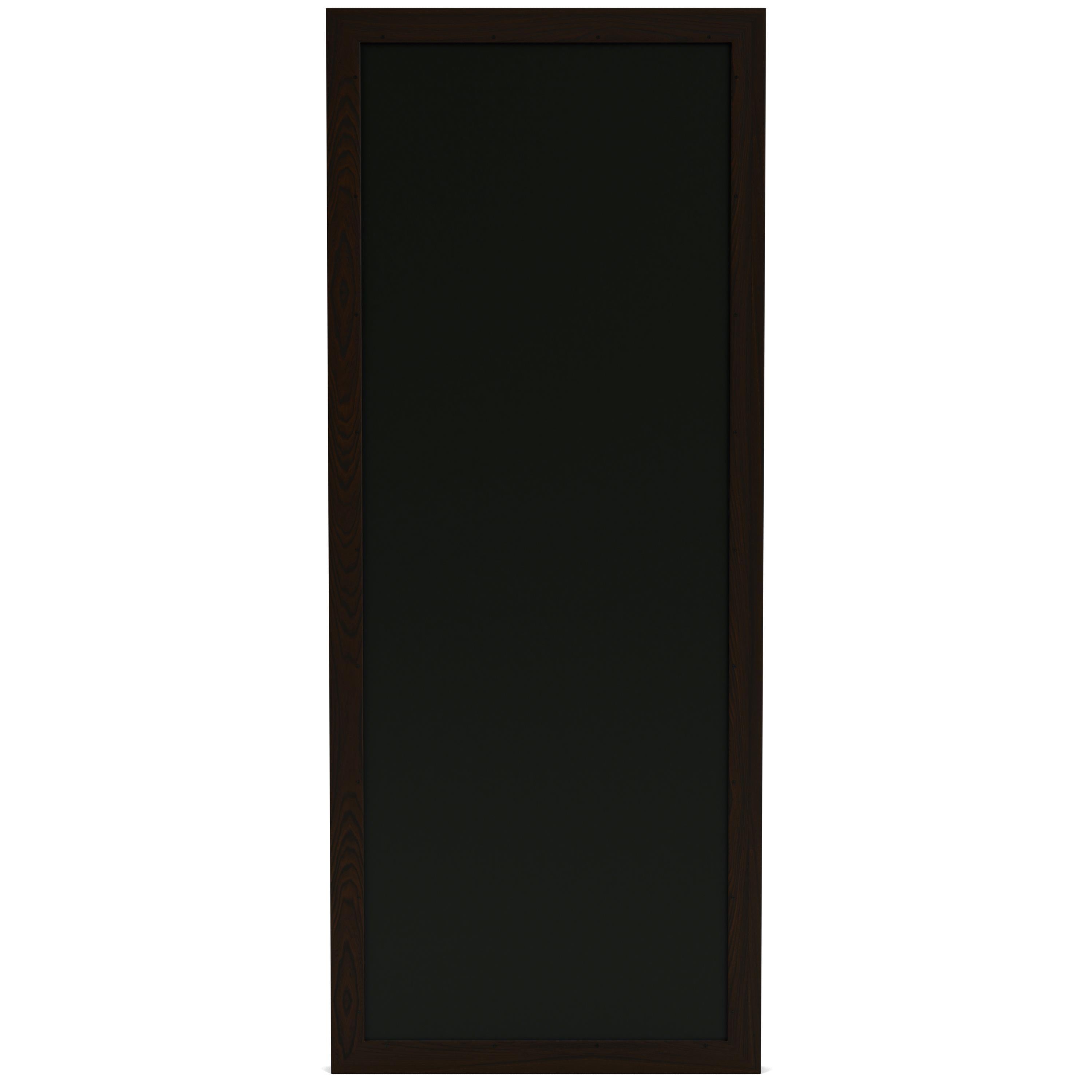Lydia - Accent Mirror - Dark Brown