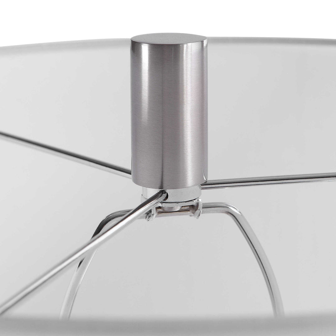 Georgios - Cylinder Table Lamp - White
