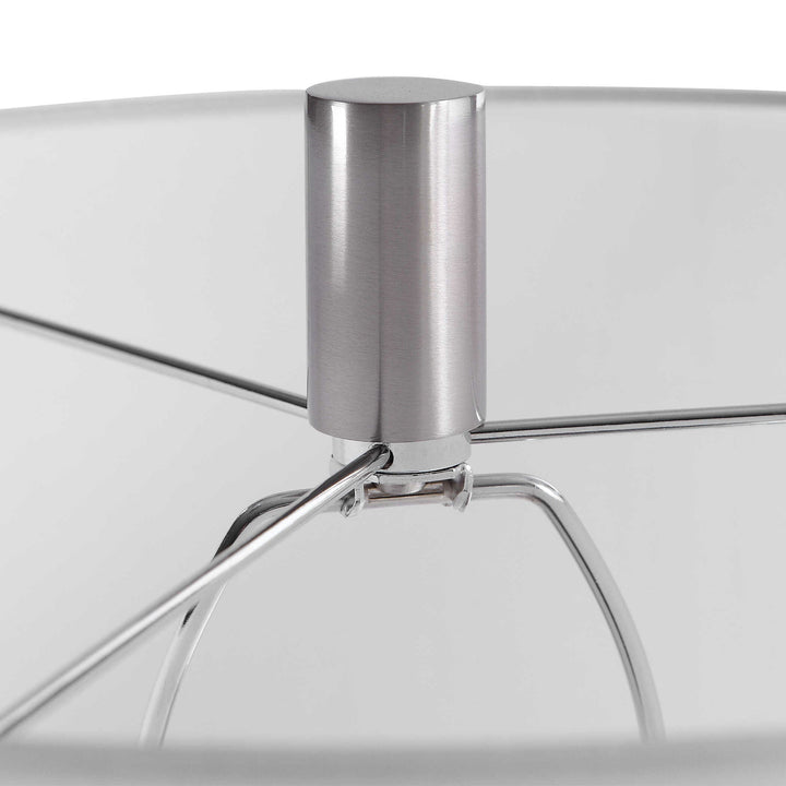 Georgios - Cylinder Table Lamp - White
