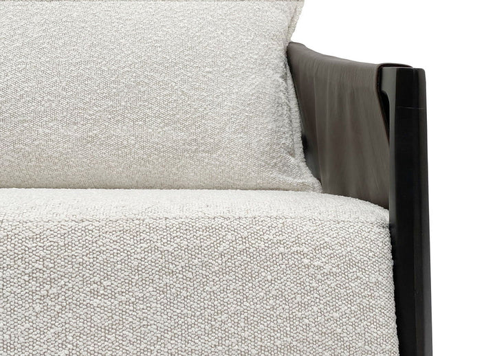 Skylar - Accent Chair - Ivory/Espresso Mx