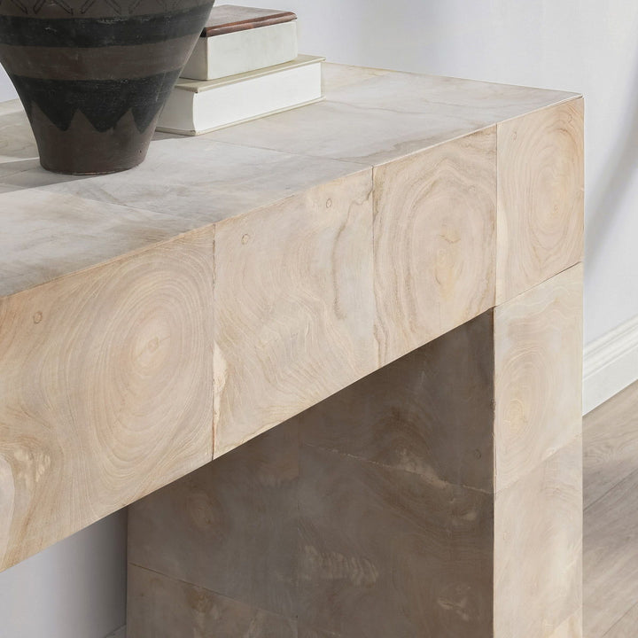 Anders - Solid Wood 70" Console Table - Cream Wash