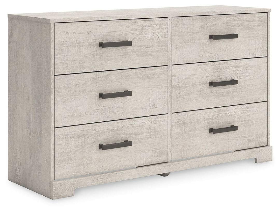 Shawburn - Gray - Six Drawer Dresser