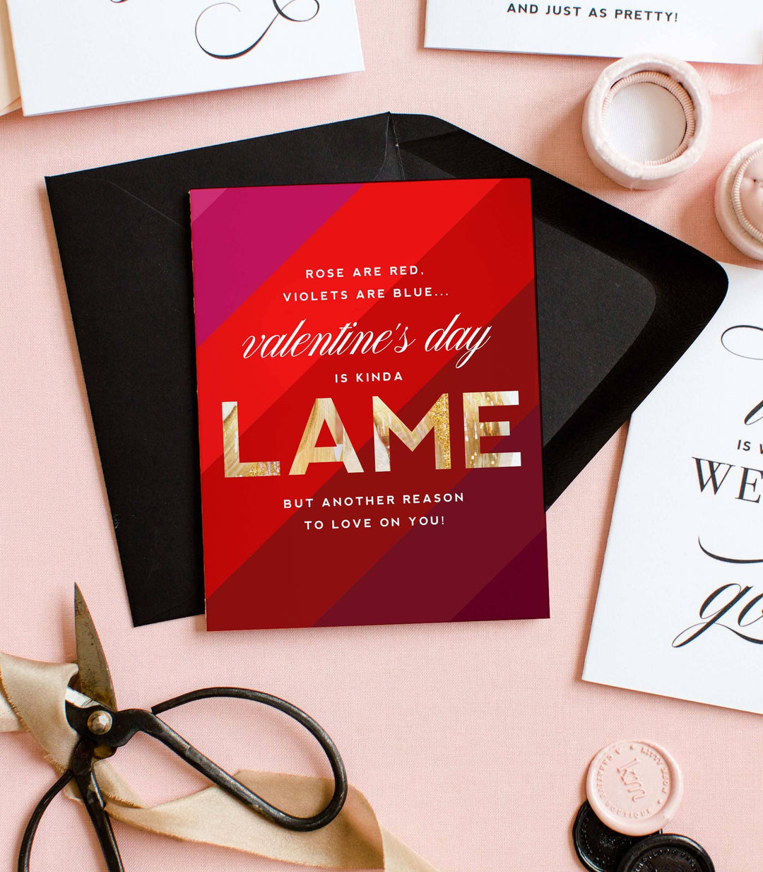 Roses are Red, Vday is Lame Funny Sarcastic Valentine's Day