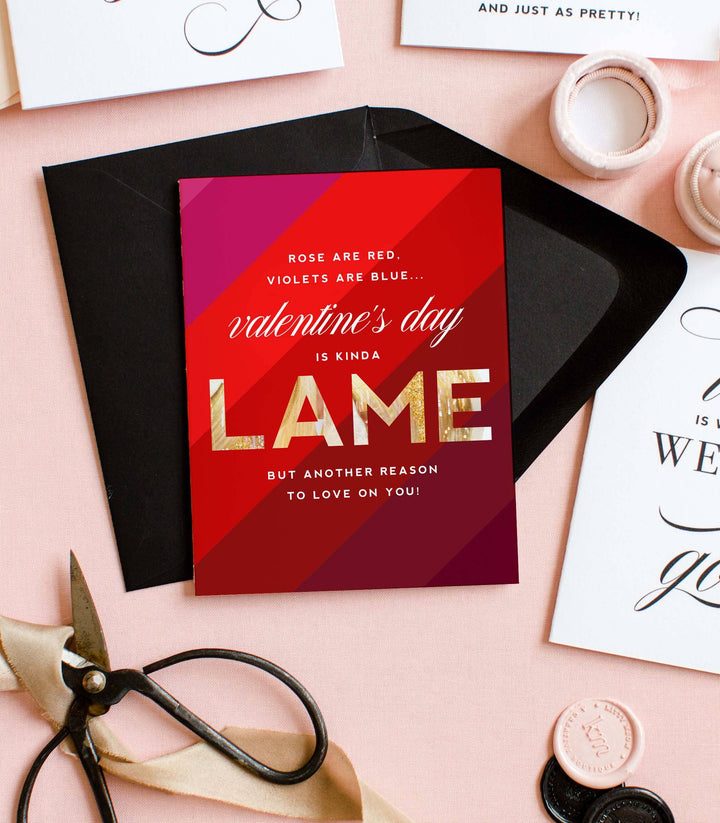 Roses are Red, Vday is Lame Funny Sarcastic Valentine's Day