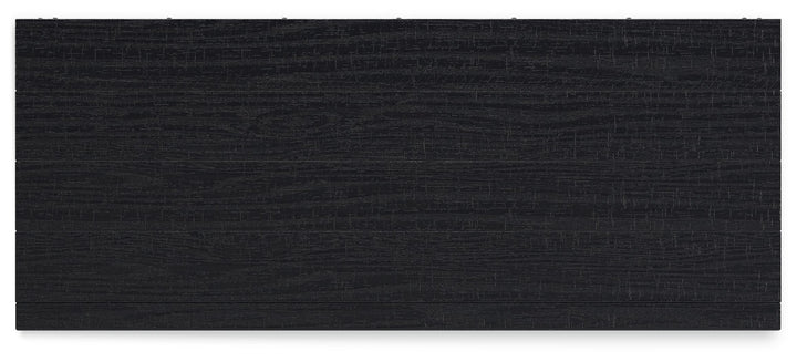 Londer - Black - Five Drawer Chest
