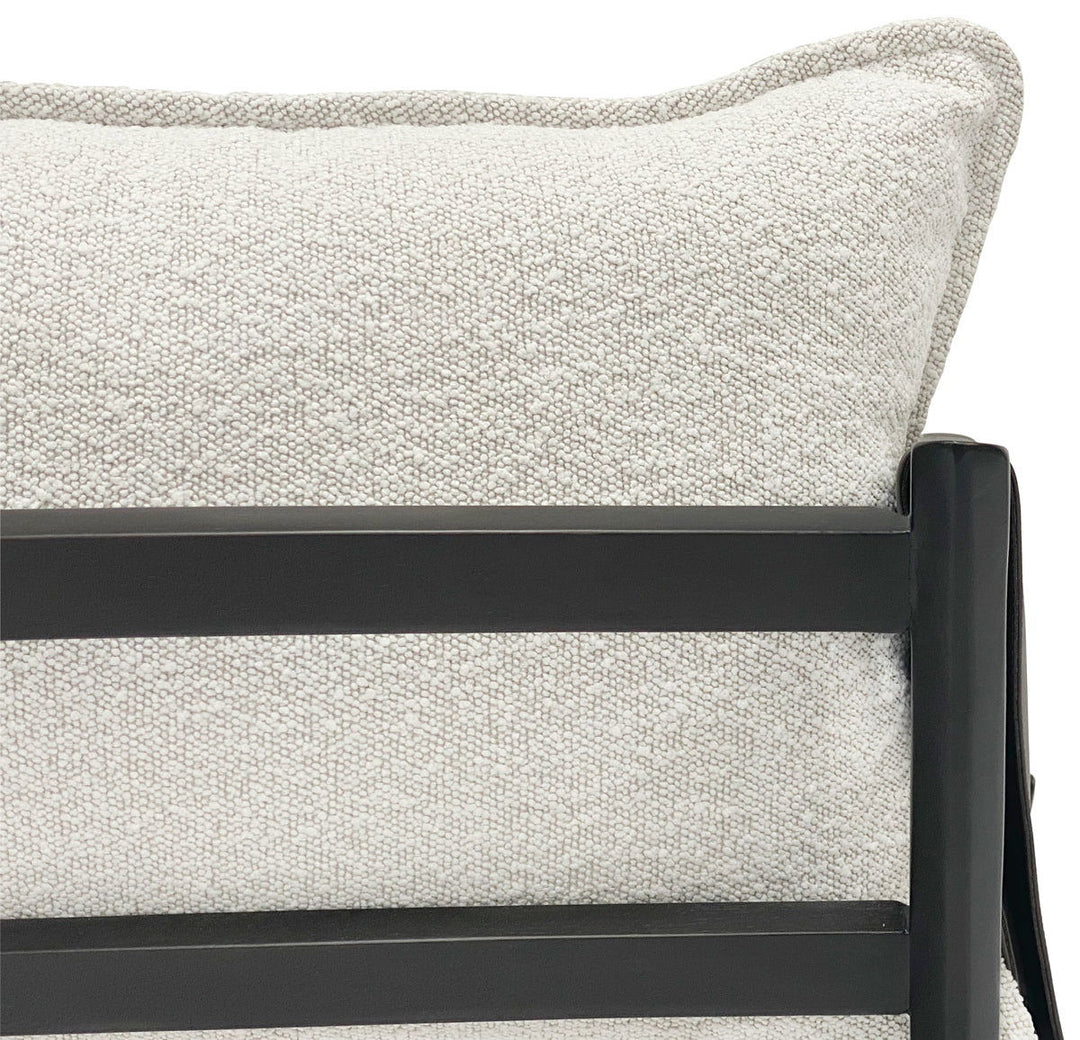 Skylar - Accent Chair - Ivory/Espresso Mx