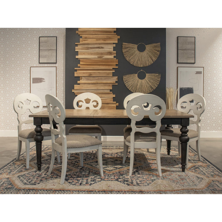 Mix-N-Match Chairs - Scroll Upholstered Side Chair (Set of 2)