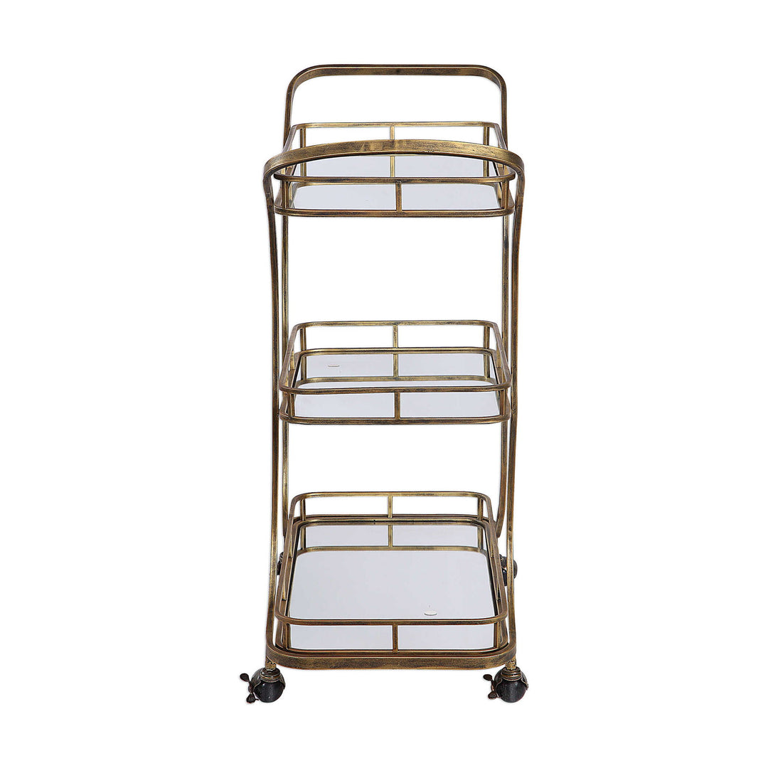 Stassi - Serving Cart - Gold