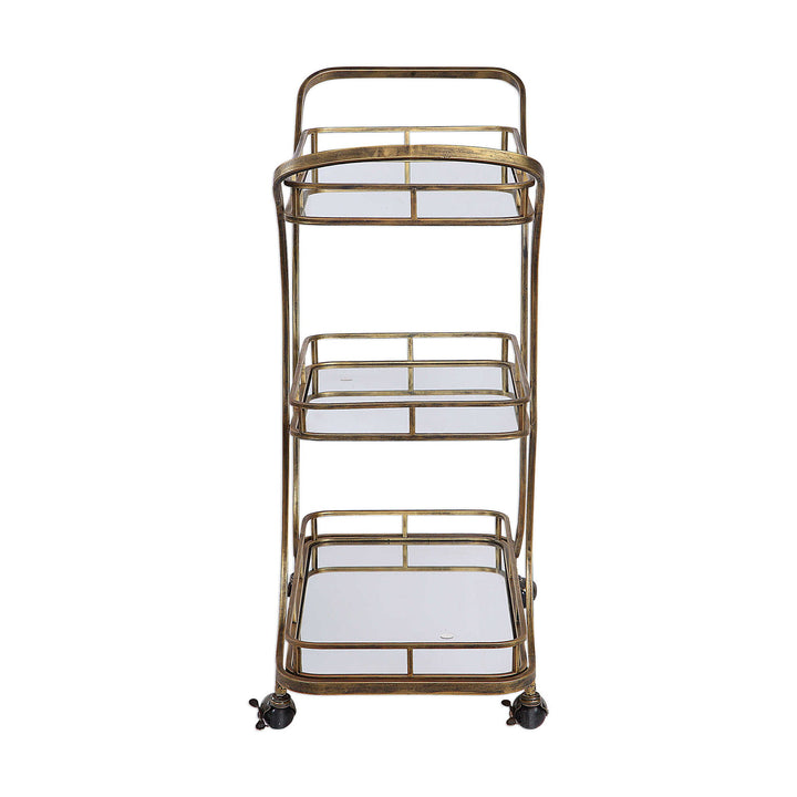 Stassi - Serving Cart - Gold
