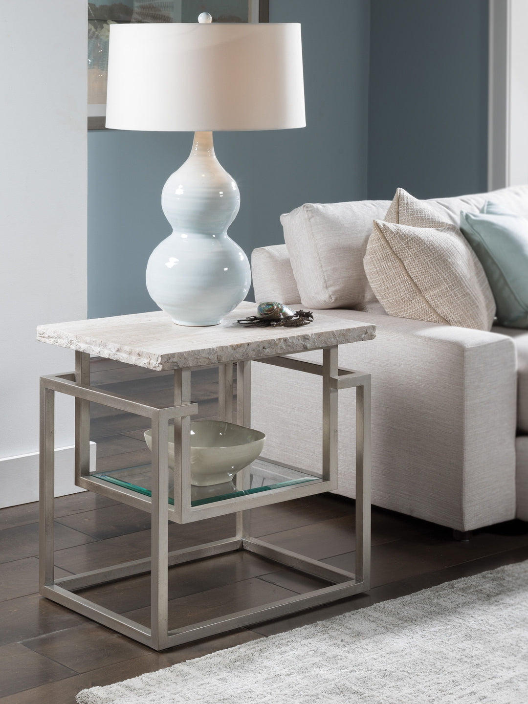 Signature Designs - Theo Rectangular End Table - Yellow