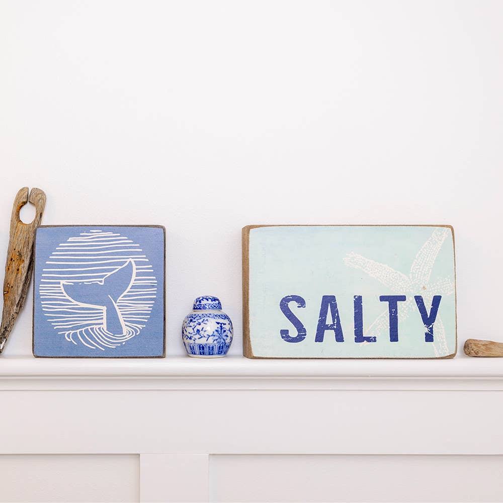 Salty Wood Block