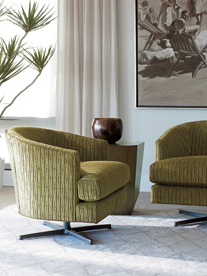 Lexington Upholstery - Graves Swivel Chair