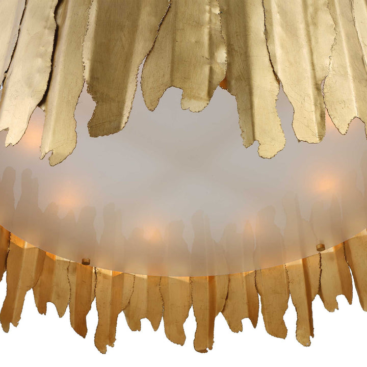 Golden - Gate 8 Light Industrial Pendant