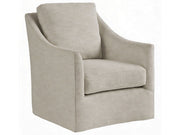 Walter - Slipcover Swivel Chair, Special Order - Beige
