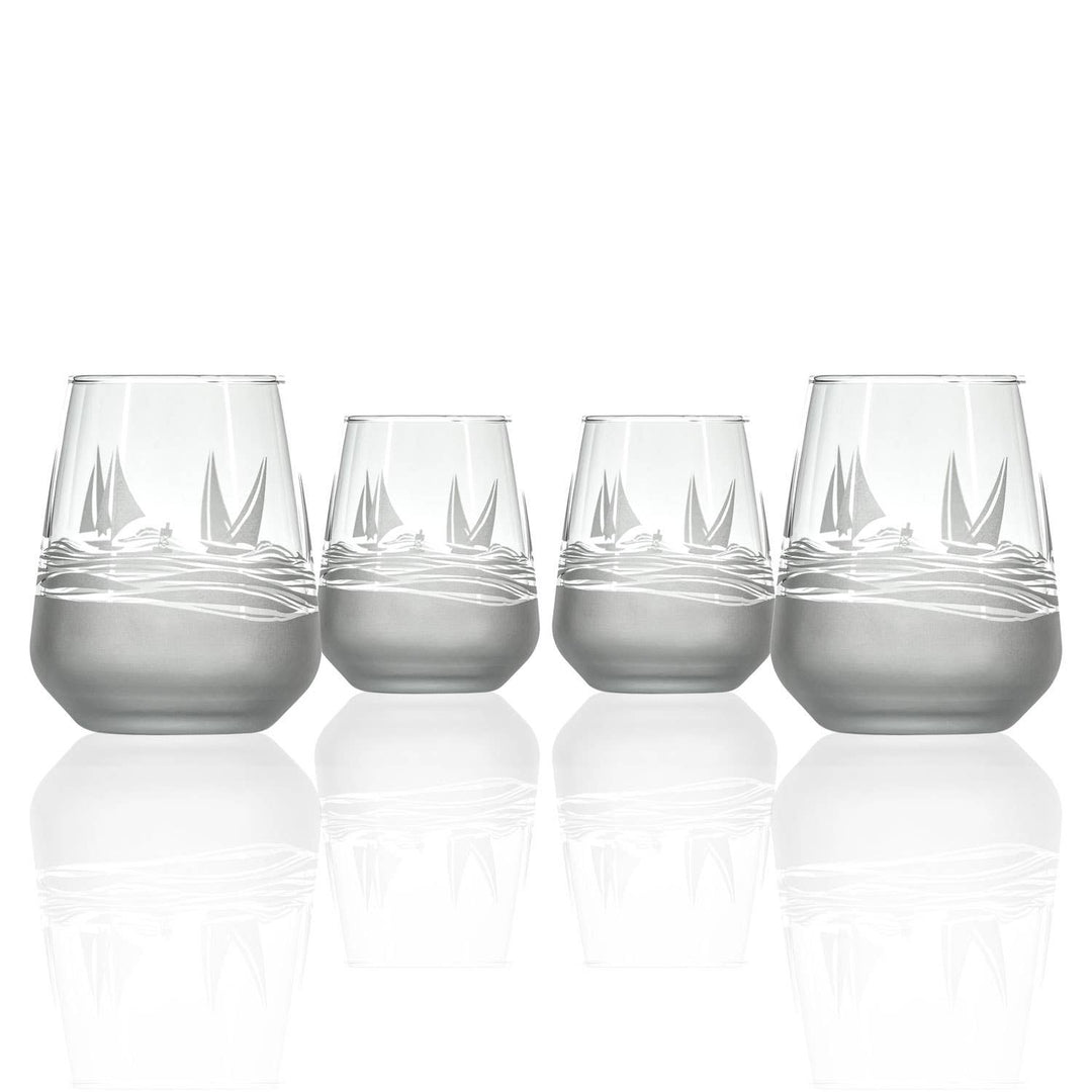 Regatta 15.75oz Stemless Wine Glass Tumbler: Case of 12